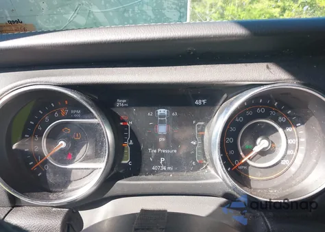 2023 Jeep Gladiator Overland 4X4 z USA, uszkodzony, nr VIN 1C6HJTFG9PL549685